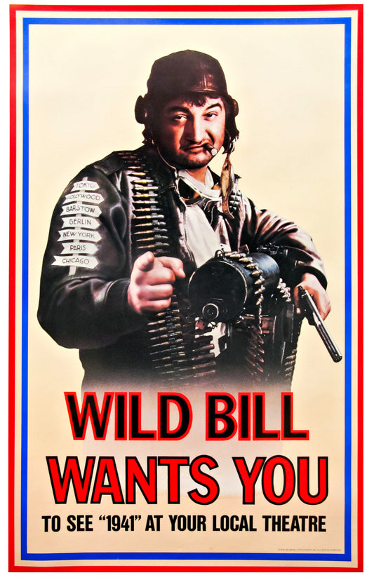 1941 -- 11" x 17" Deluxe Wall Art Print || Belushi Wants YOU to Join the War Effort!