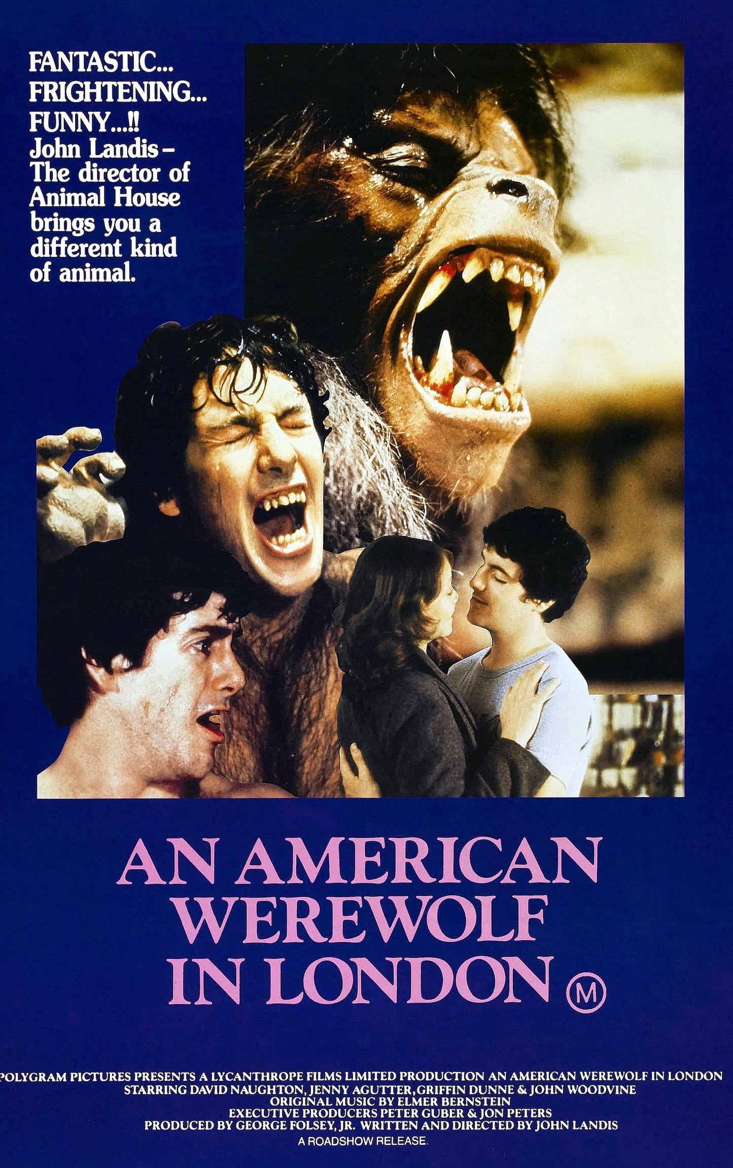 American Werewolf in London -- 11" x 17" Poster Art Print || Transformation Scene!