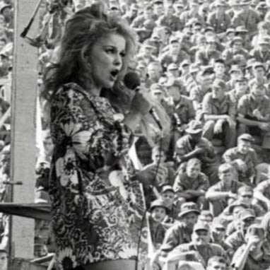 Ann-Margret  -- Deluxe 8.5" x 11" Wall Art Print || Ann-Margret on USO Stage Tour!