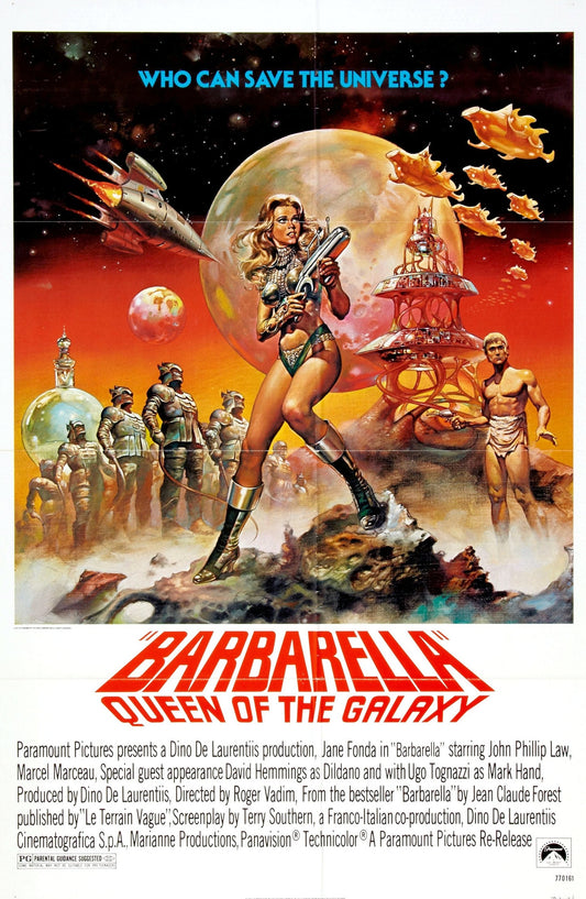 Barbarella -- 11" x 17" Deluxe Poster Art Print || Jane Fonda!