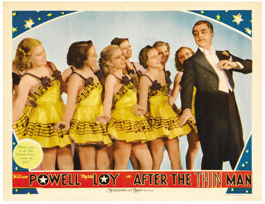 After the Thin Man -- Deluxe 8.5" x 11" Art Print | Nick! Nora! Asta! William Powell! Myrna Loy! The Thin Man Series!