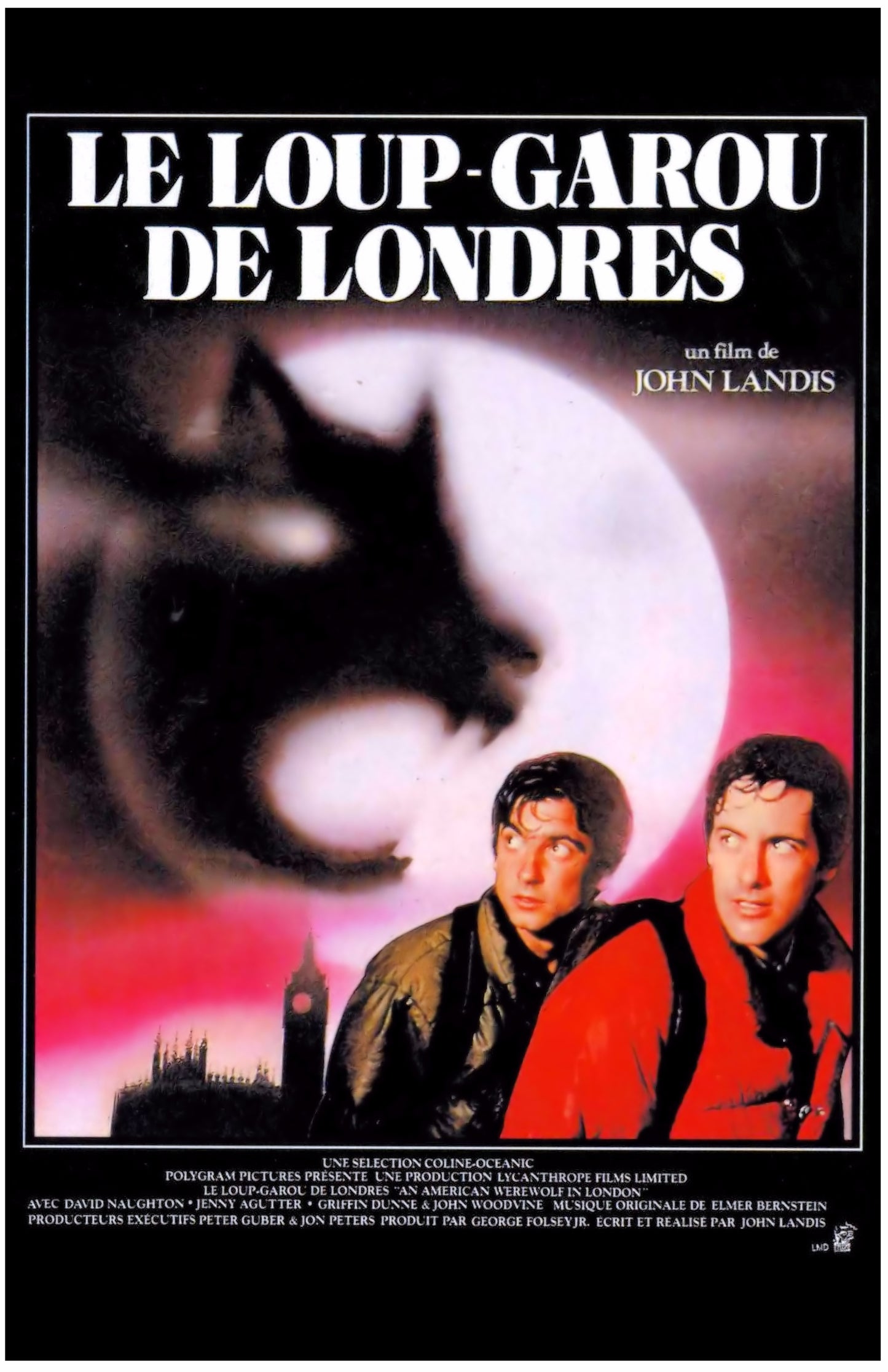 American Werewolf in London -- 11" x 17" Poster Art Print || Cats Hate Werewolves, David!