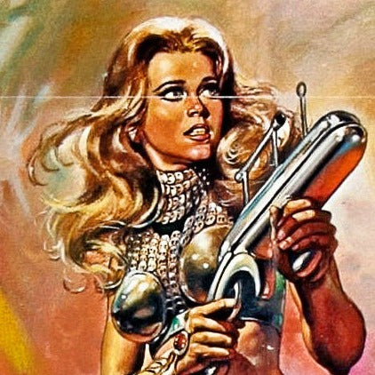 Barbarella -- 11" x 17" Deluxe Poster Art Print || Jane Fonda!