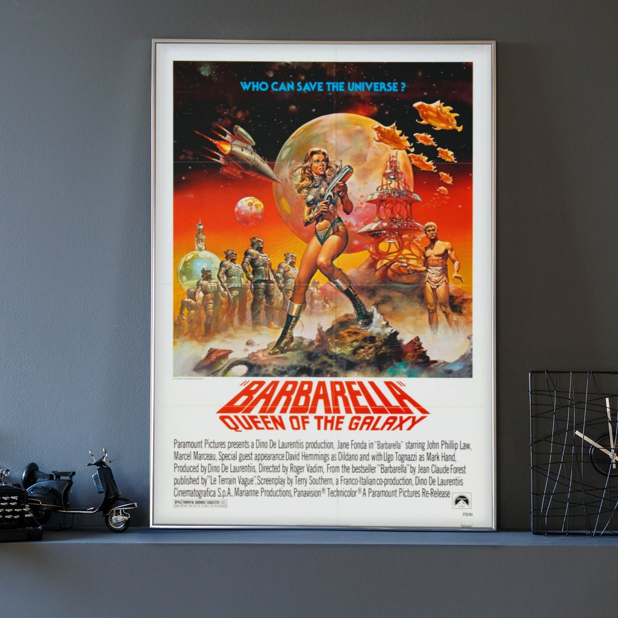 Barbarella -- 11" x 17" Deluxe Poster Art Print || Jane Fonda!