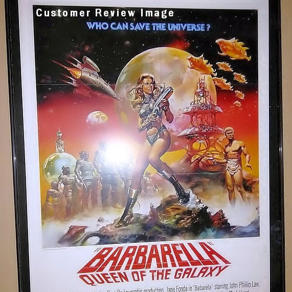 Barbarella -- 11" x 17" Deluxe Poster Art Print || Jane Fonda!