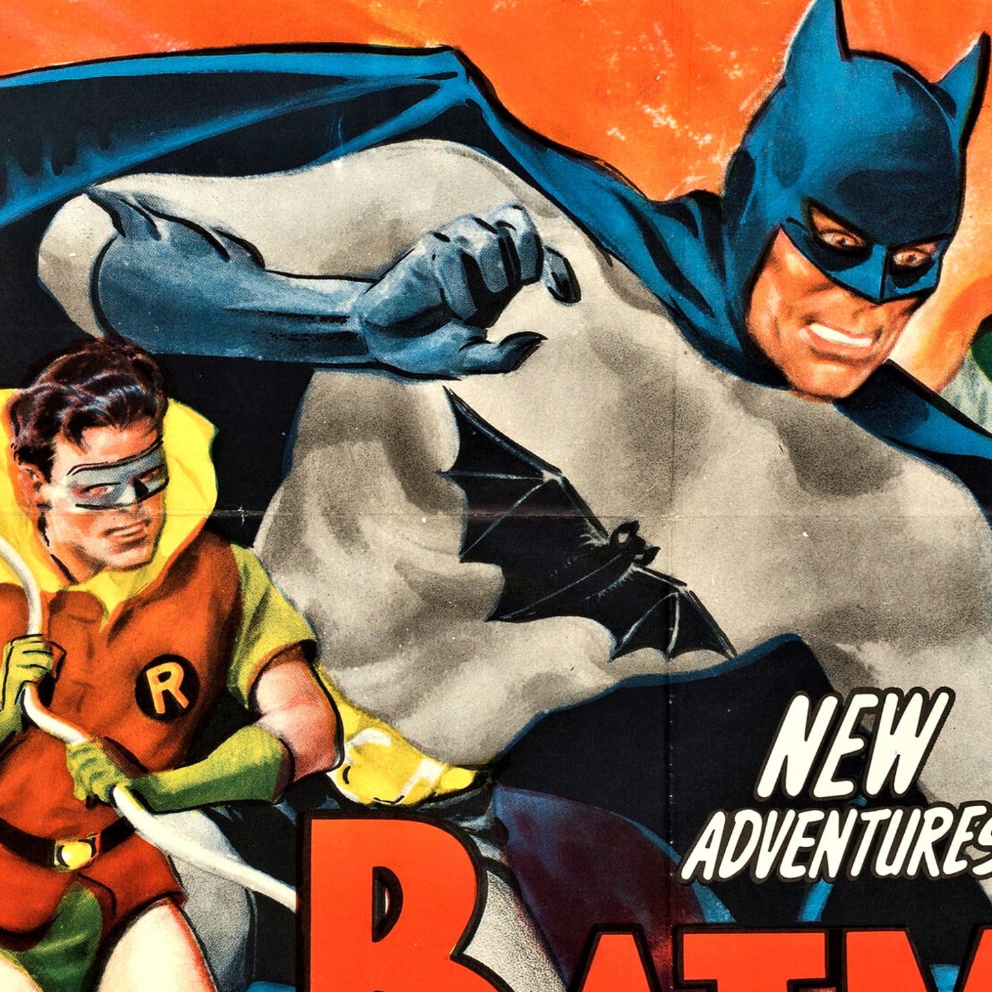 Batman and Robin the Boy Wonder  -- 11" x 17" Deluxe Poster Art Print of Batman Serial!