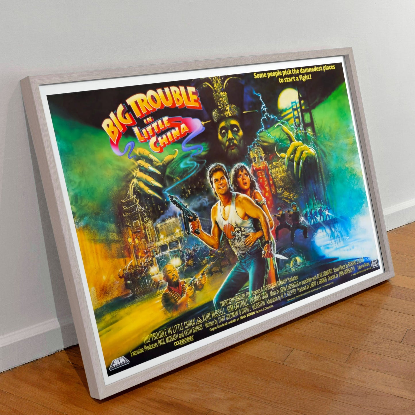 Big Trouble in Little China -- Deluxe 11" x 17" Poster Art Print || John Carpenter! Kurt Russell!