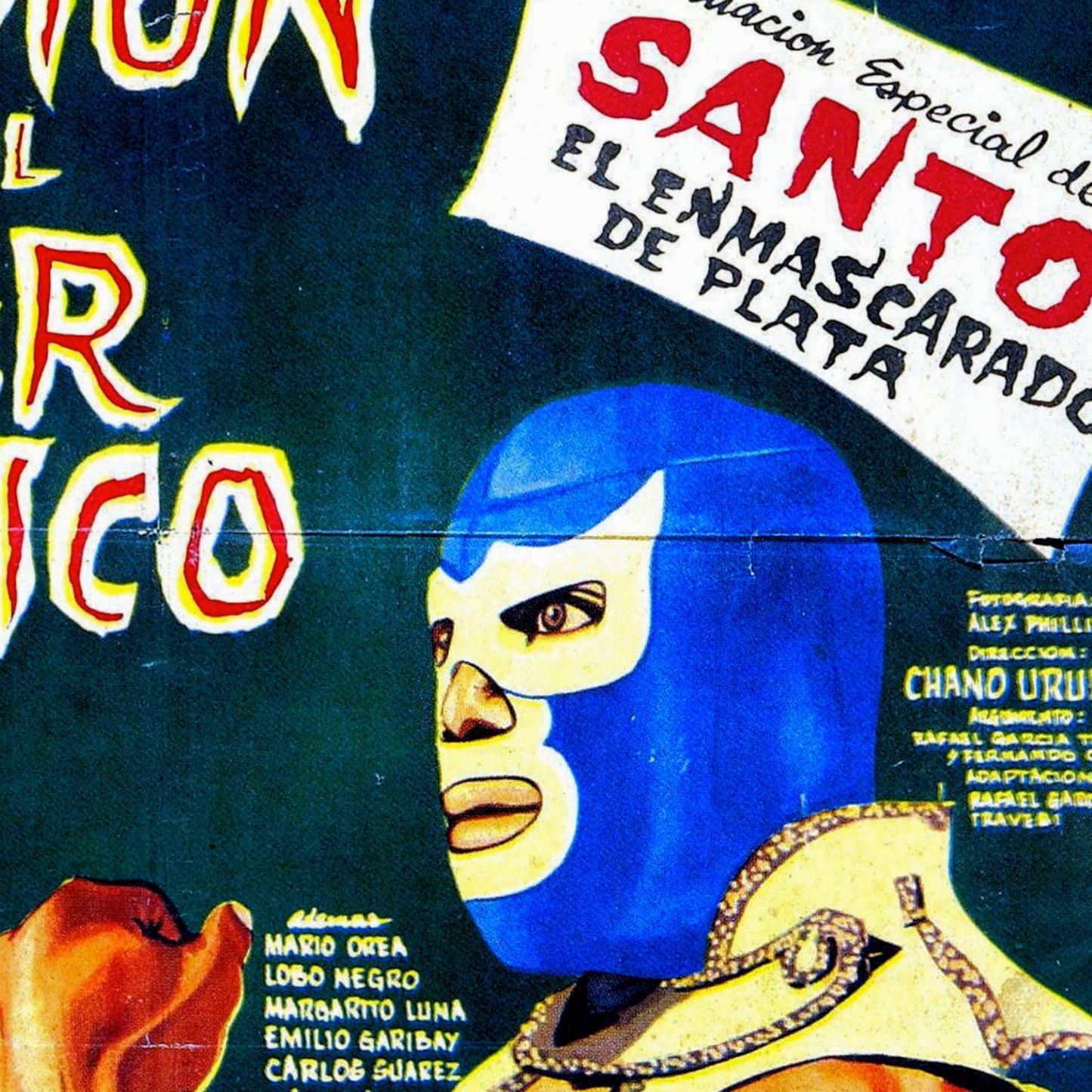 Blue Demon -- Set of Three 11" x 17" Deluxe Posters || Lucha Libre Collector's Set!