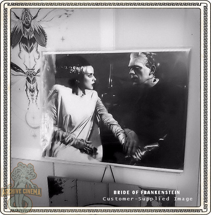 Bride of Frankenstein -- Set of Three Deluxe Art Prints w/ Elsa Lanchester & Boris Karloff!