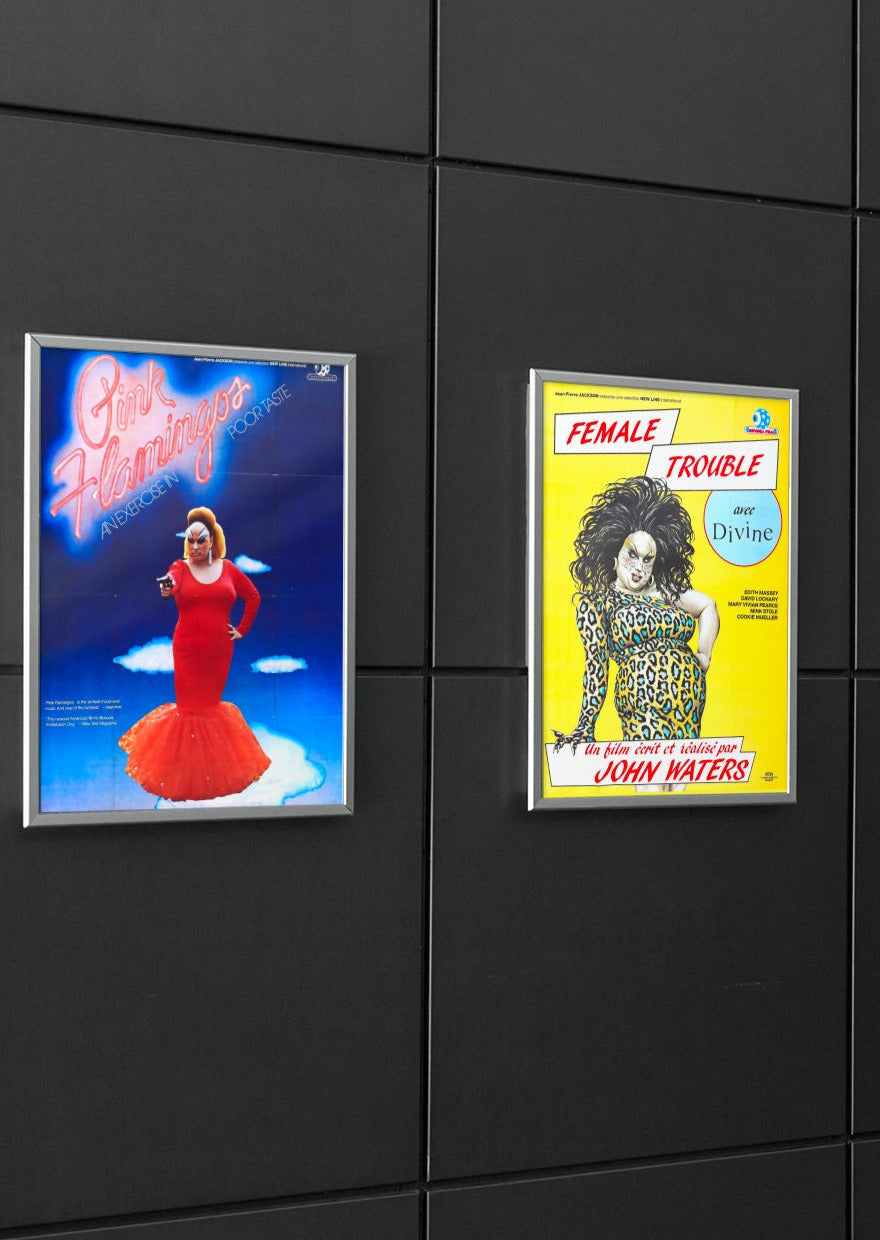 Divine & John Waters -- Set of Five Deluxe Poster Art Prints