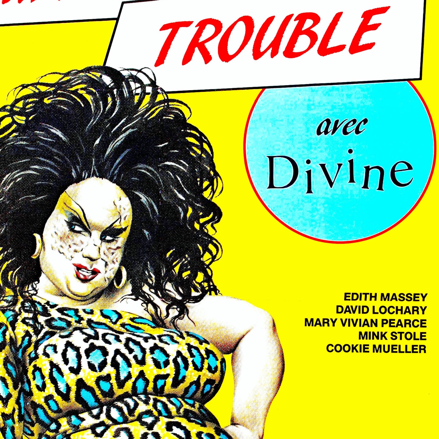 Divine & John Waters -- Set of Five Deluxe Poster Art Prints