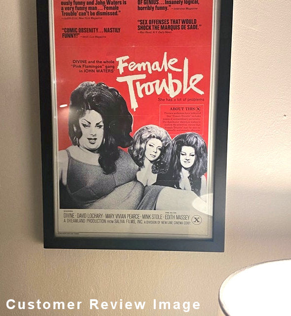 Female Trouble -- 11" x 17" Deluxe Poster Art Print || Divine & John Waters!