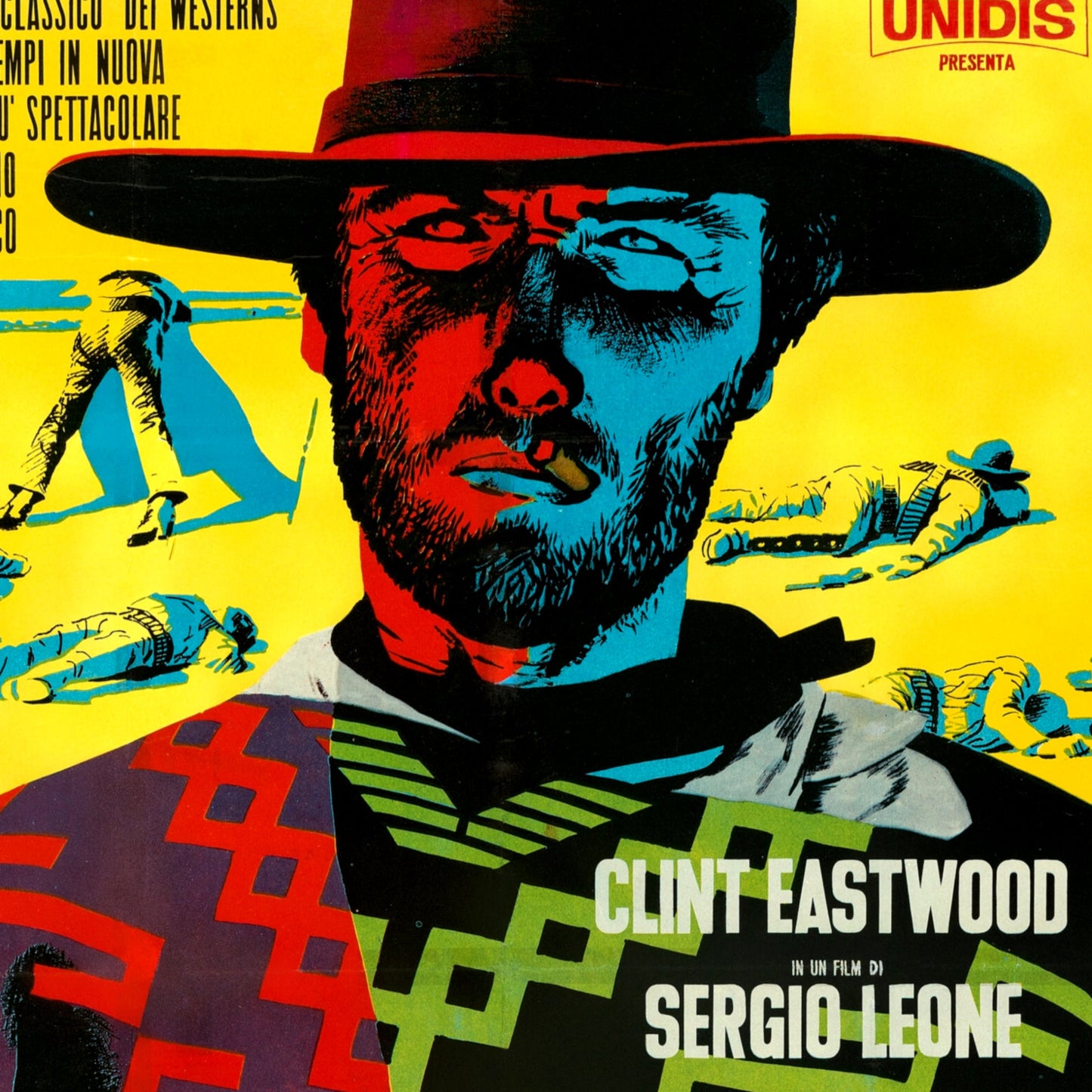 Fistful of Dollars, A -- 11" x 17" Poster Art Print || Clint Eastwood as The Man With No Name!