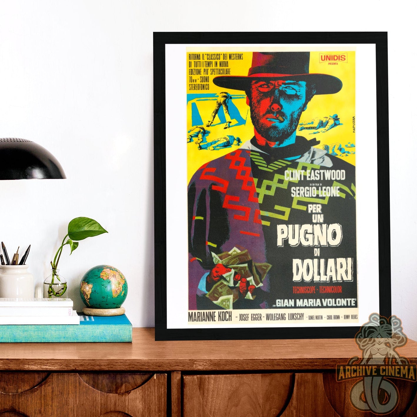 Fistful of Dollars, A -- 11" x 17" Poster Art Print || Clint Eastwood as The Man With No Name!