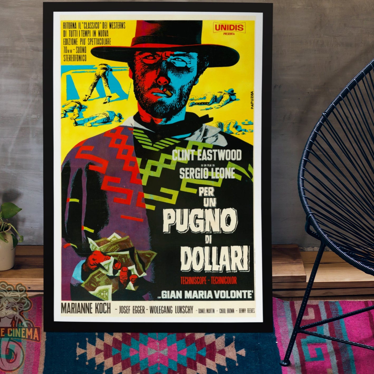 Fistful of Dollars, A -- 11" x 17" Poster Art Print || Clint Eastwood as The Man With No Name!