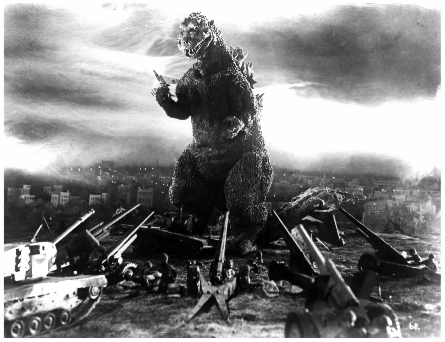 Godzilla, King of the Monsters! -- Deluxe 8.5" x 11" Wall Art Print | Oh, No! There Goes Tokyo! Godzilla!