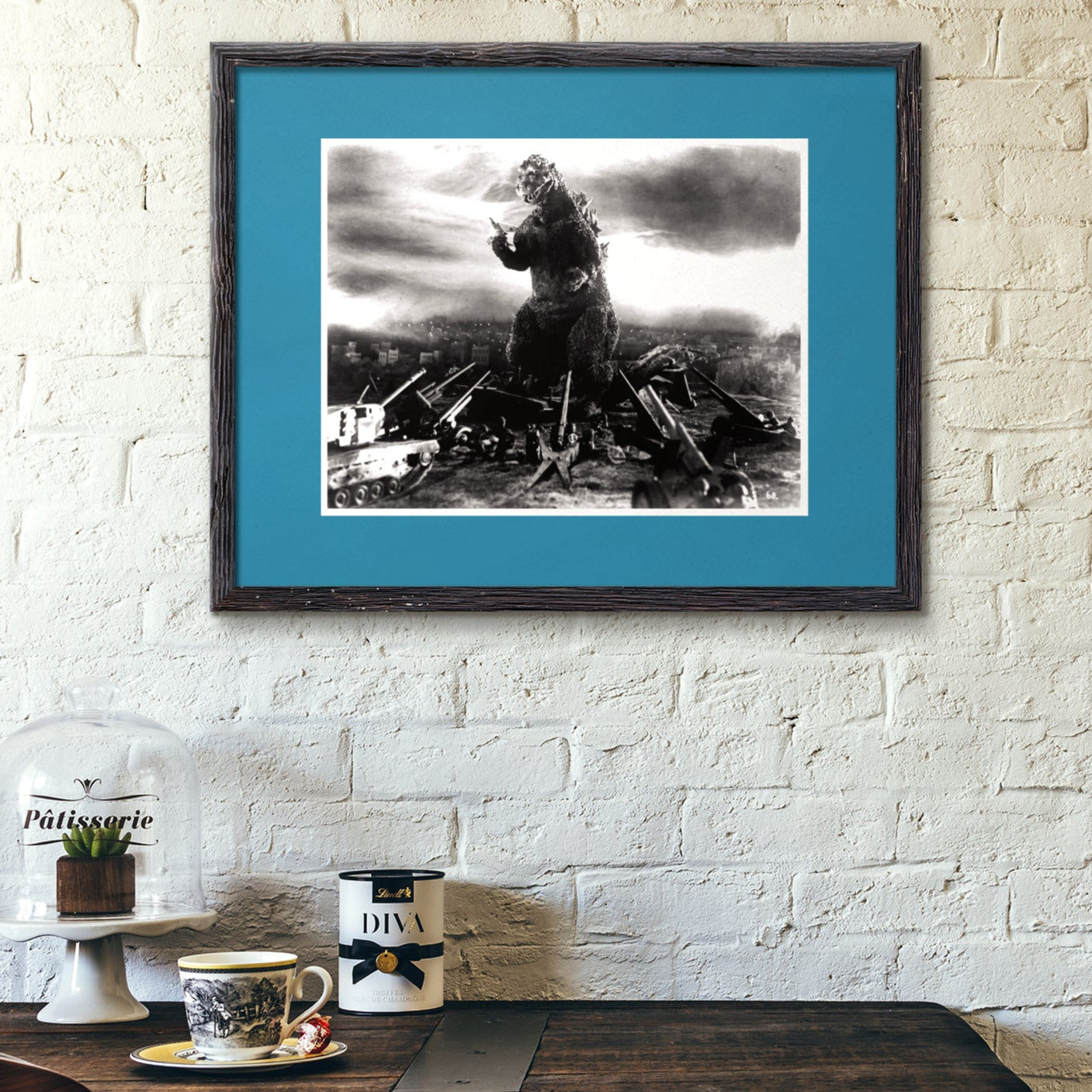 Godzilla, King of the Monsters! -- Deluxe 8.5" x 11" Wall Art Print | Oh, No! There Goes Tokyo! Godzilla!