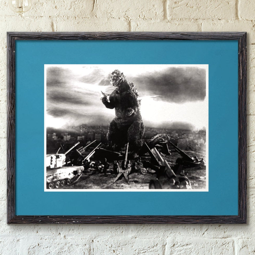 Godzilla, King of the Monsters! -- Deluxe 8.5" x 11" Wall Art Print | Oh, No! There Goes Tokyo! Godzilla!