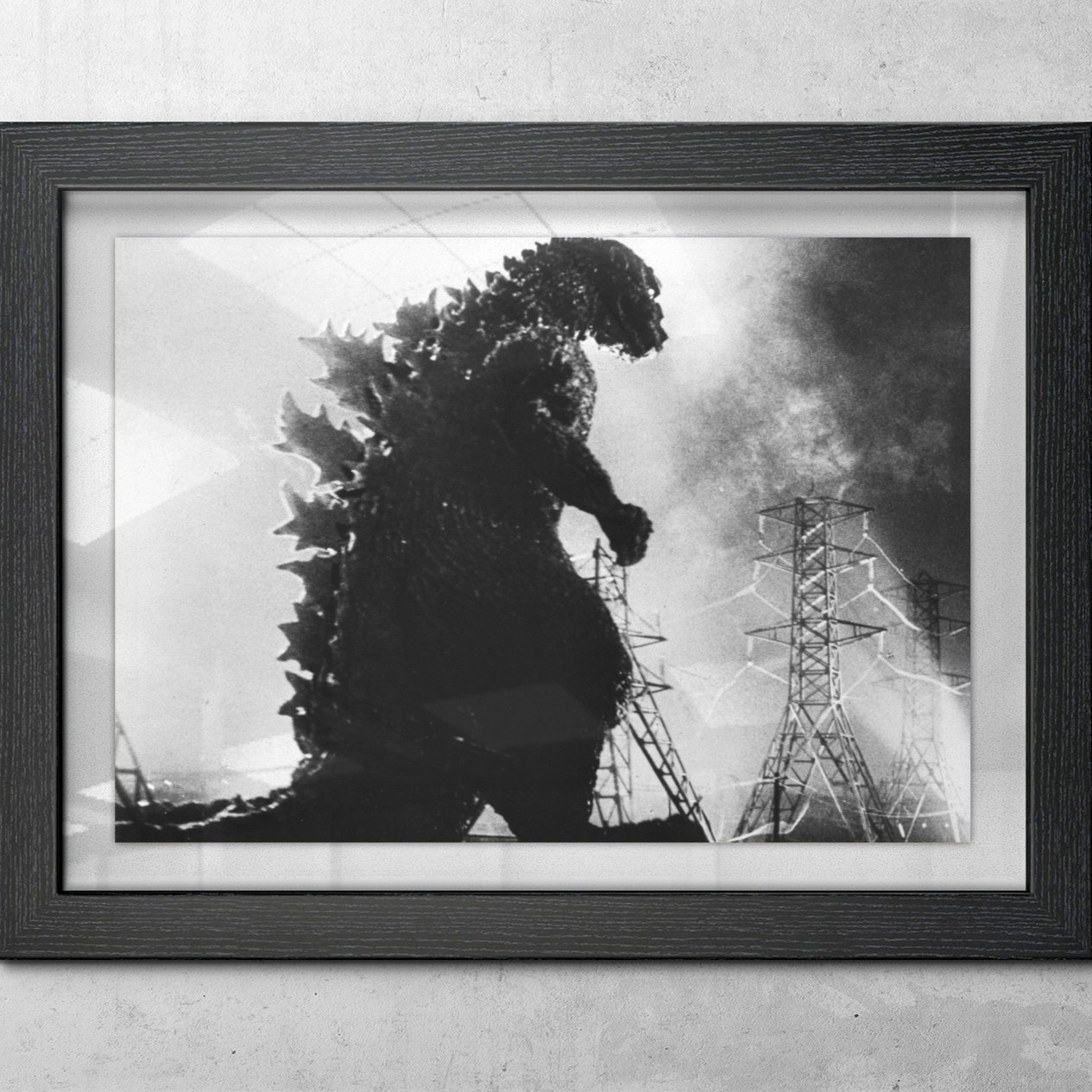 Godzilla, King of the Monsters! -- Deluxe 8.5" x 11" Wall Art Print | Oh, No! There Goes Tokyo! Godzilla!