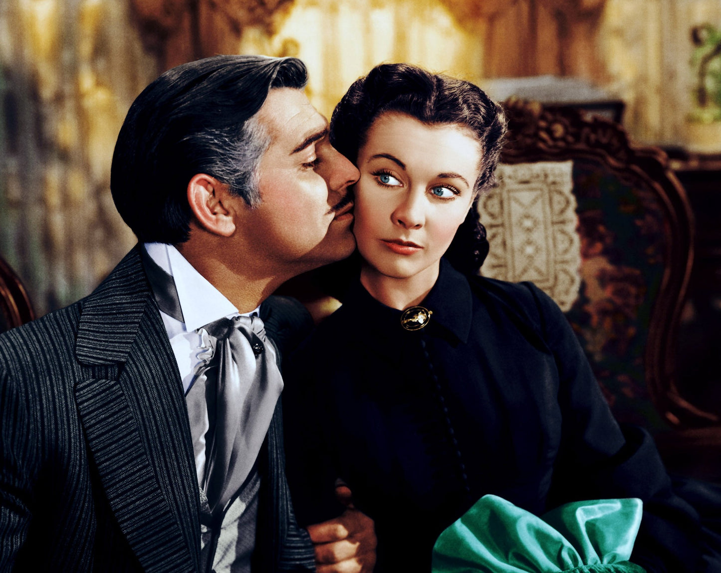 Clark Gable & Vivien Leigh -- 8.5" x 11" Deluxe Art Print || From Gone with the Wind!