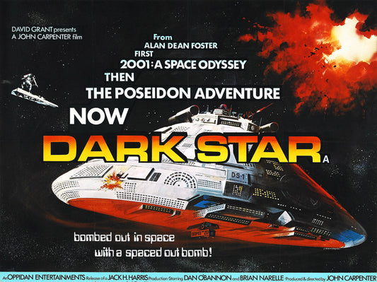 Dark Star -- Deluxe 11" x 17" Poster Art Print || John Carpenter's First SF Masterpiece!