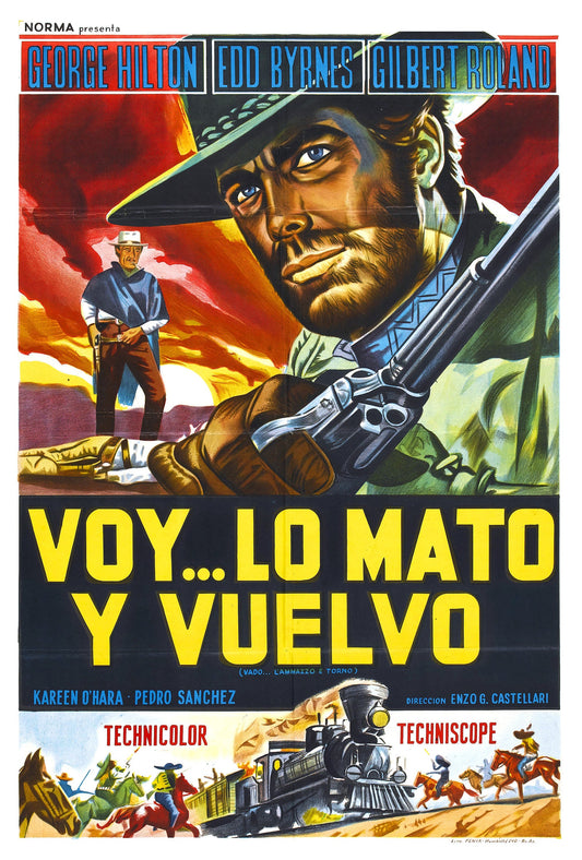 Any Gun Can Play -- 11" x 17" Deluxe Poster Art Print || Italian Western!