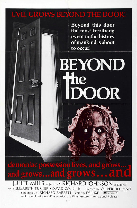 Beyond the Door -- 11" x 17" Poster Art Print || Forces of Evil Unleash Hell on Earth!