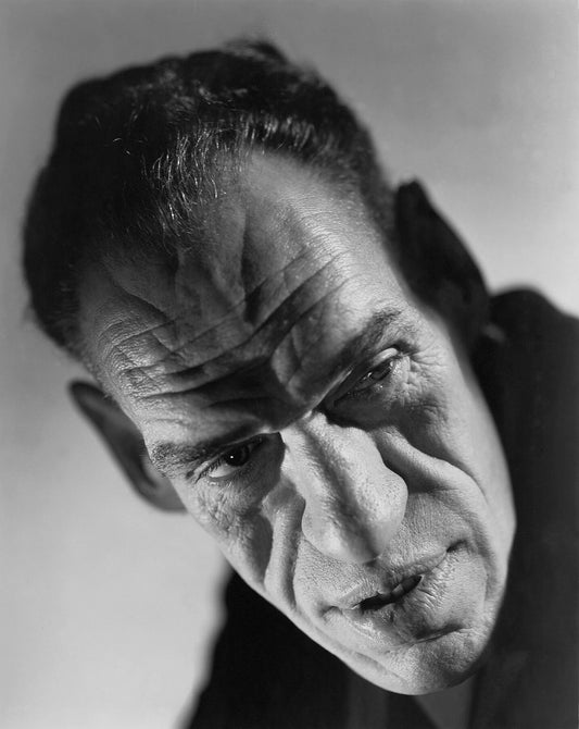 Rondo Hatton -- 11" x 17" Deluxe Poster Art Print || Hatton Played 'The Creeper' in the 1940s Sherlock Holmes movies with Basil Rathbone!