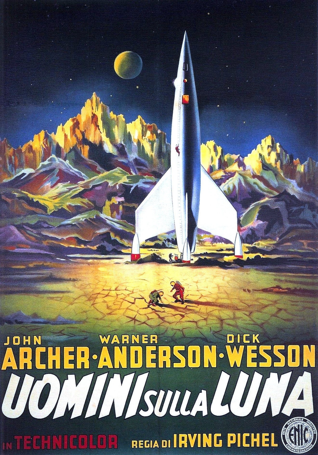 Destination Moon -- 11" x 17" Deluxe Poster Art Print