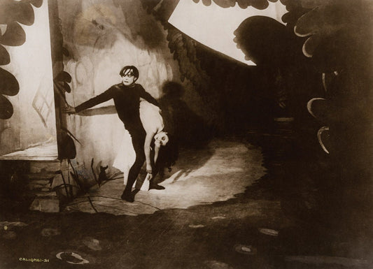 Cabinet of Dr. Caligari -- Deluxe Wall Art Print || The Somnambulist Cesare!