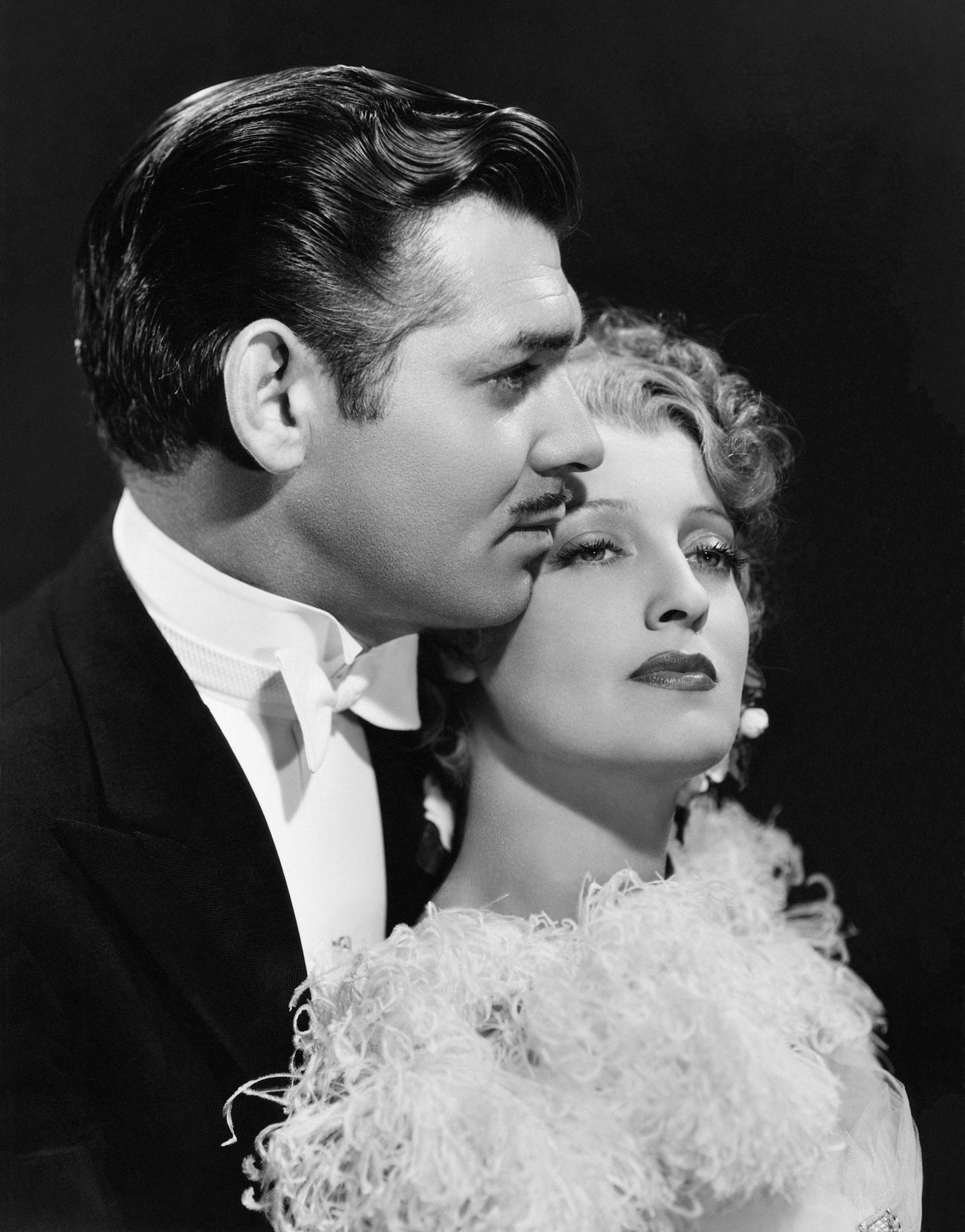 Clark Gable & Jeanette MacDonald -- 8.5" x 11" Deluxe Art Print || Earthquake Melodrama 'San Francisco'!