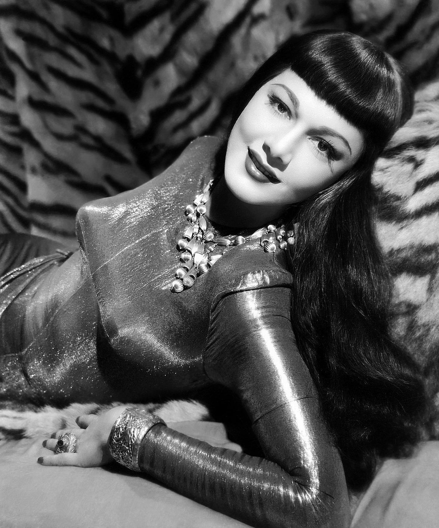 Maria Montez -- Deluxe 8.5" x 11" Wall Art Print || Sexy Screen Siren!