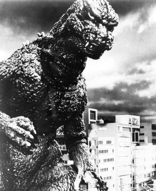 Godzilla 1985 -- 11" x 8.5" Art Print || King of the Monsters Tramples Tokyo!