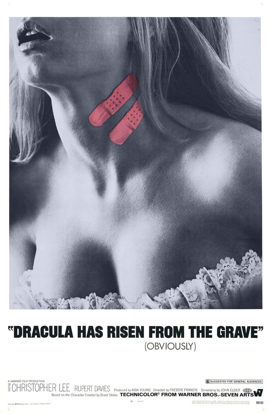 Dracula Has Risen from the Grave -- Deluxe 11" x 17" Poster Art Print