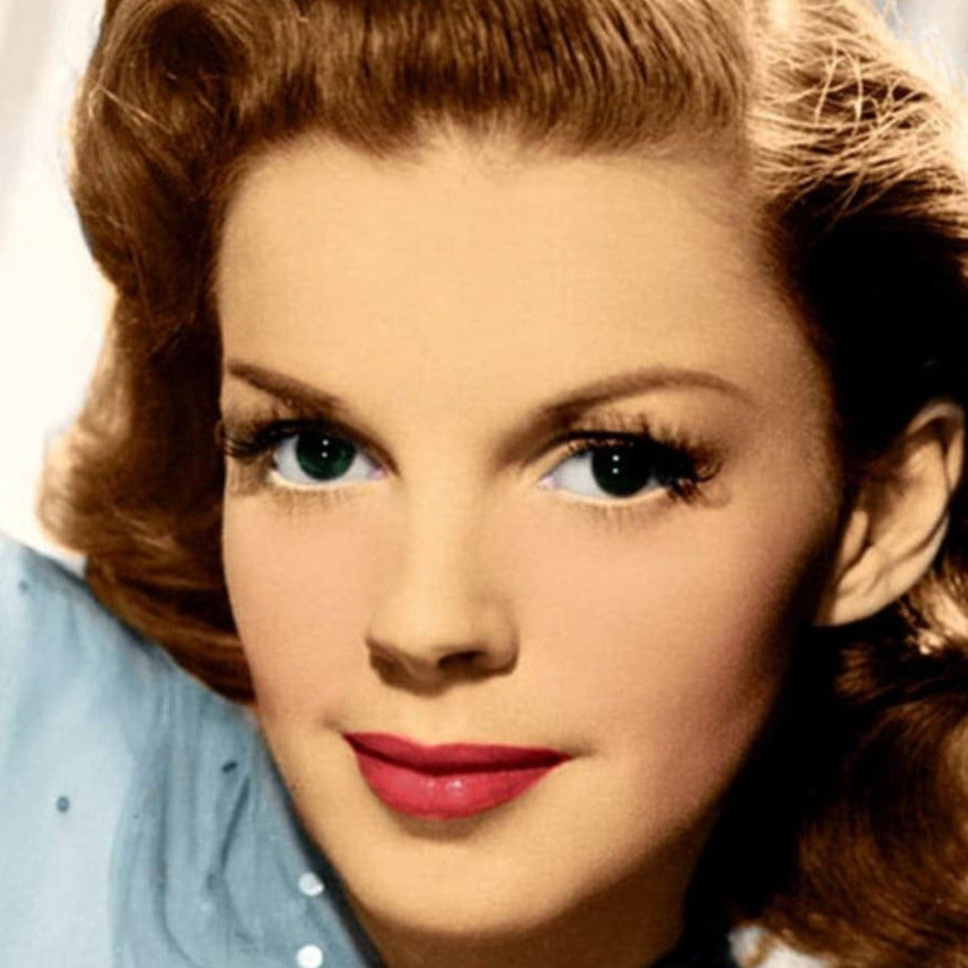 Judy Garland -- 8.5" x 11" Deluxe Wall Art Print || Beautiful! Judy Garland at Her Studio Height!