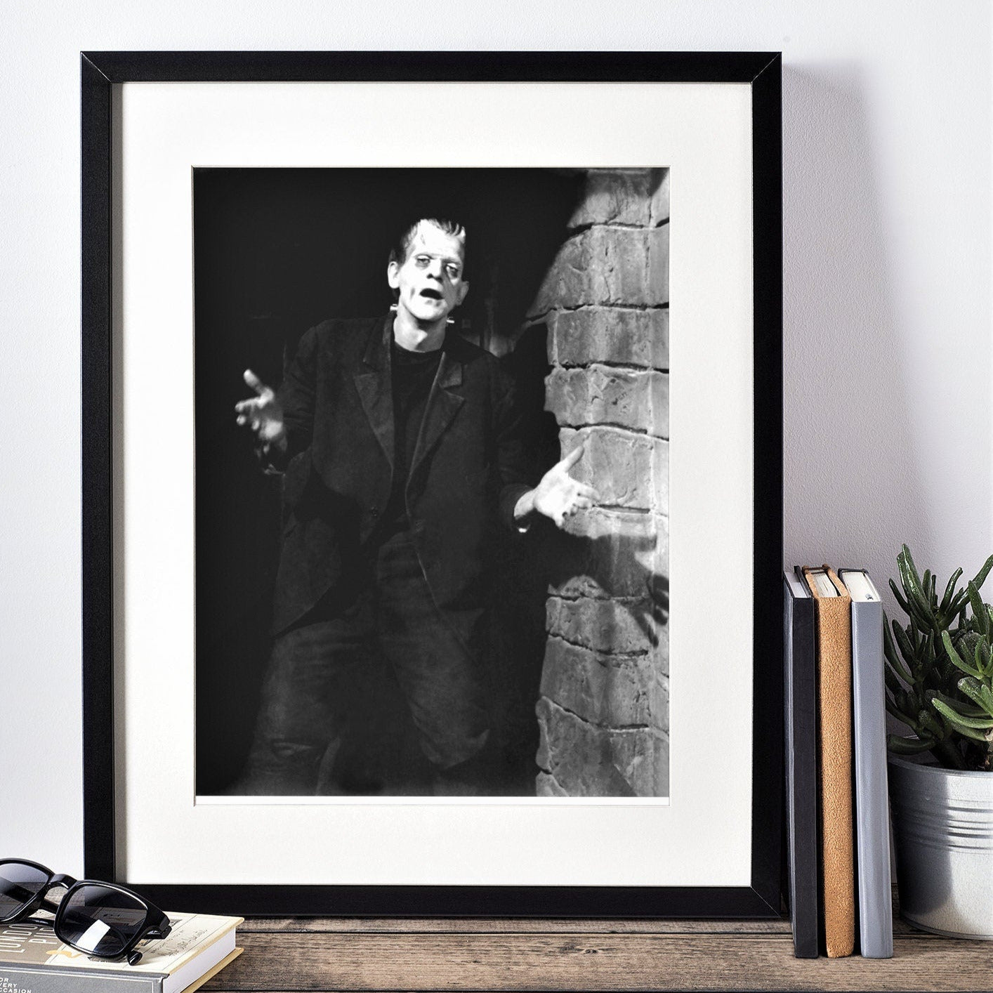 Frankenstein -- 11" x 17" Deluxe Poster Art Print || Boris Karloff as the Frankenstein Monter!