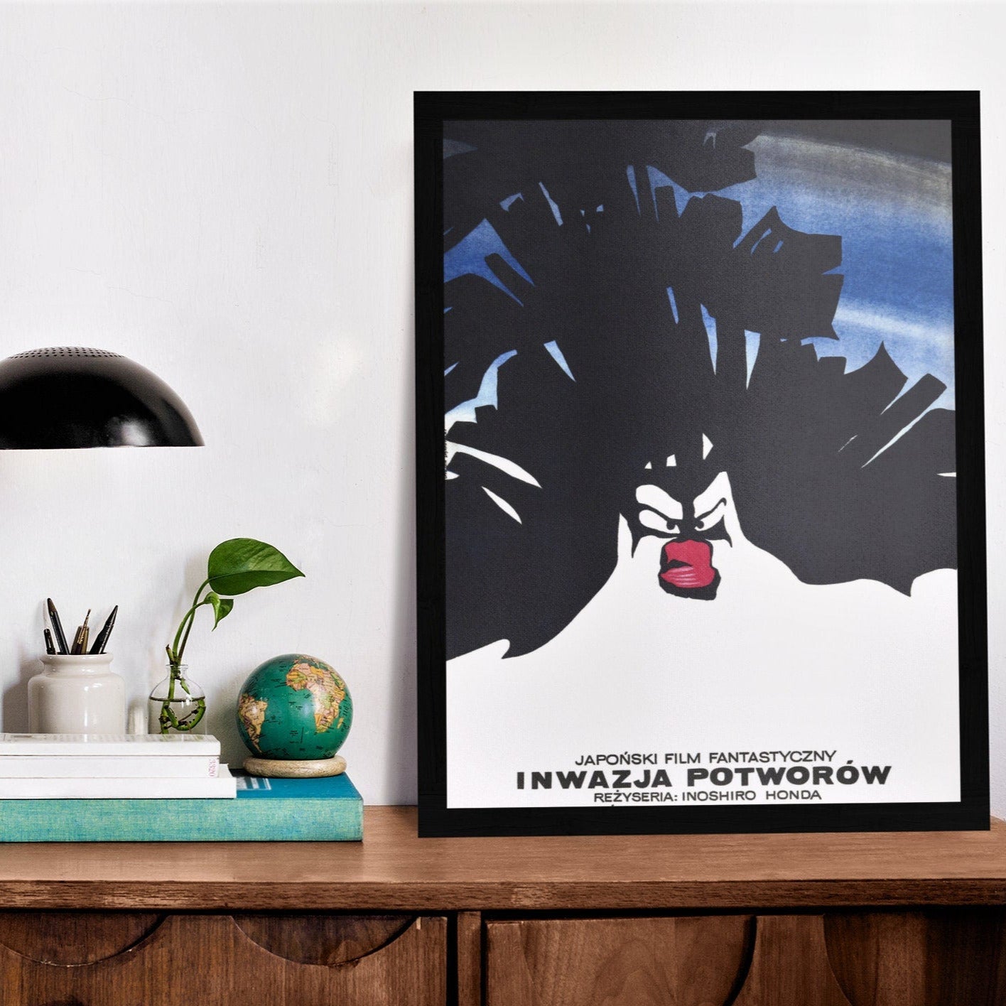 Godzilla vs Monster Zero -- 11" x 17" Deluxe Poster Art Print || Wild Abstract Godzilla Poster!