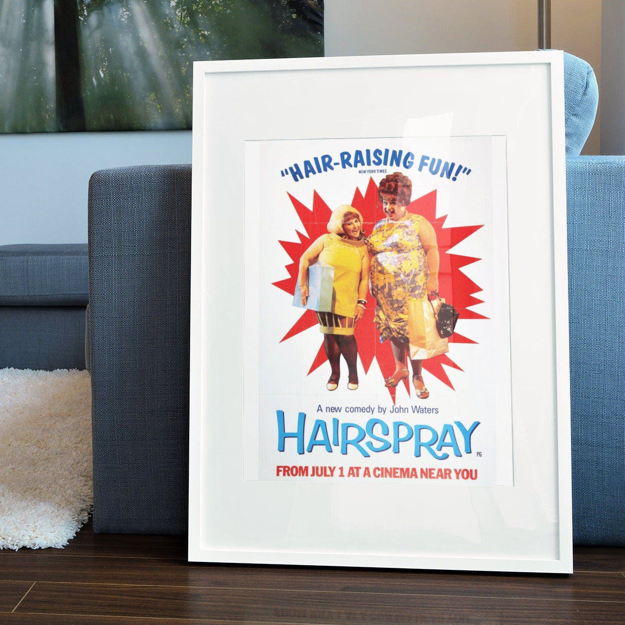 Hairspray -- 11" x 17" Deluxe Poster Art Print || Divine & Ricki Lake in John Water's Classic!