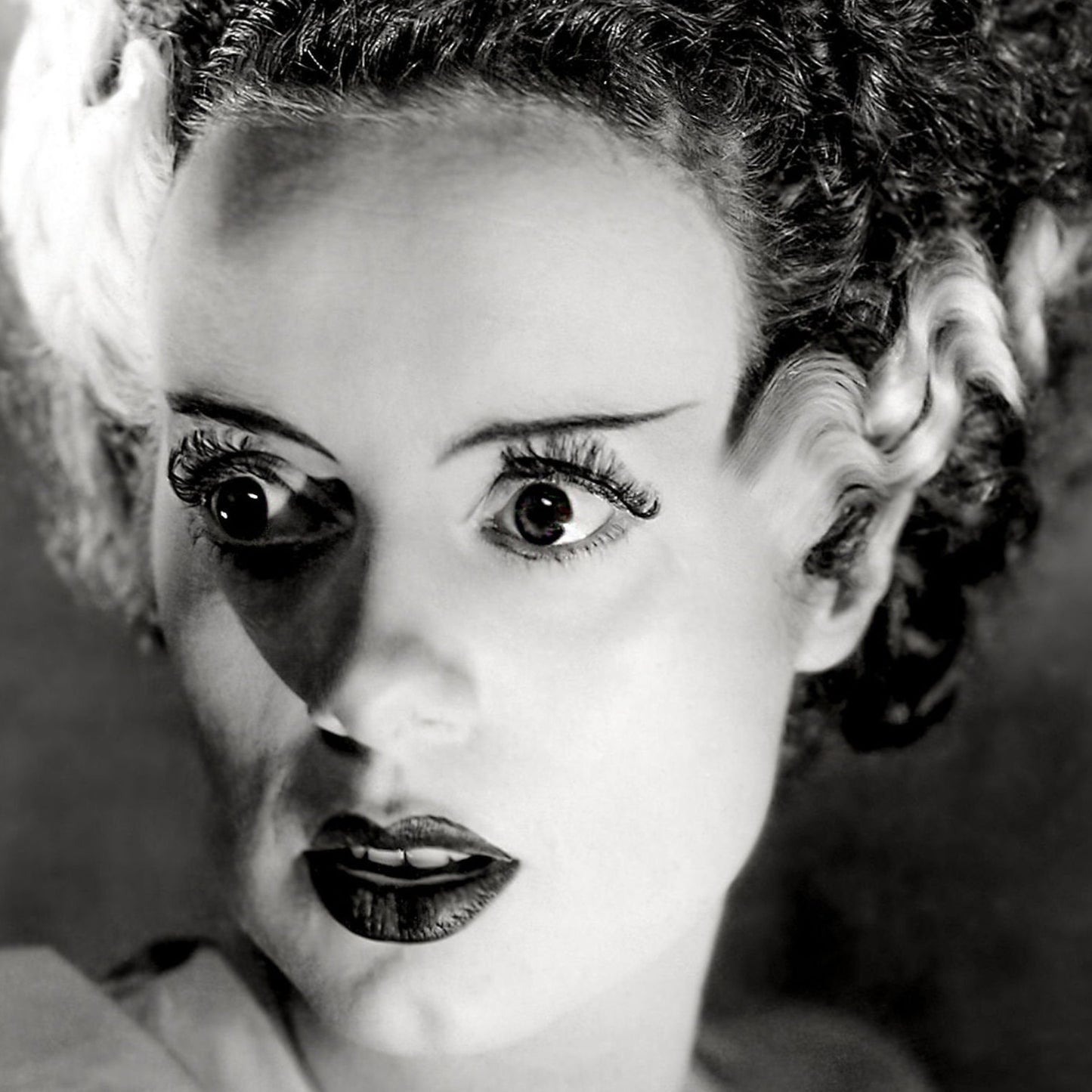 Bride of Frankenstein-- 11" x 17" Poster Art Print || Elsa Lanchester, the Queen of Halloween!