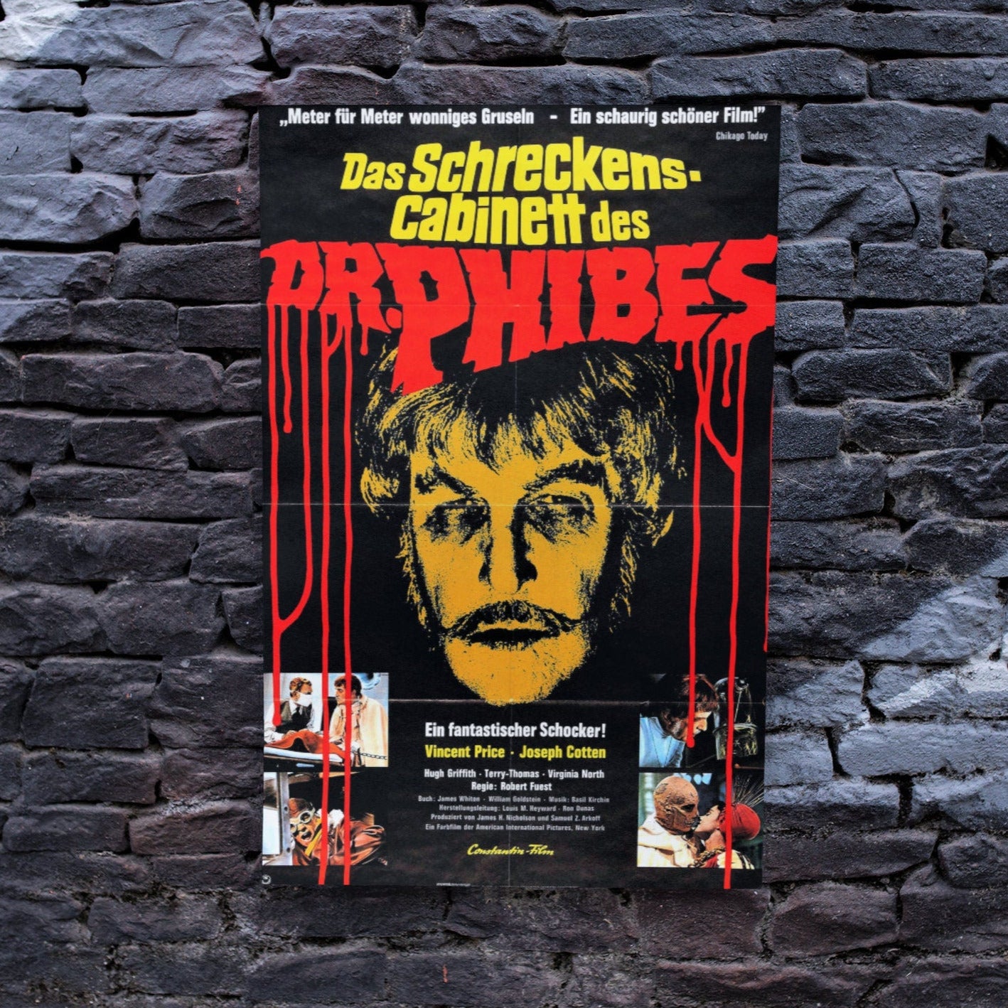 Abominable Dr. Phibes, The -- 11" x 17" Deluxe Poster Art Print