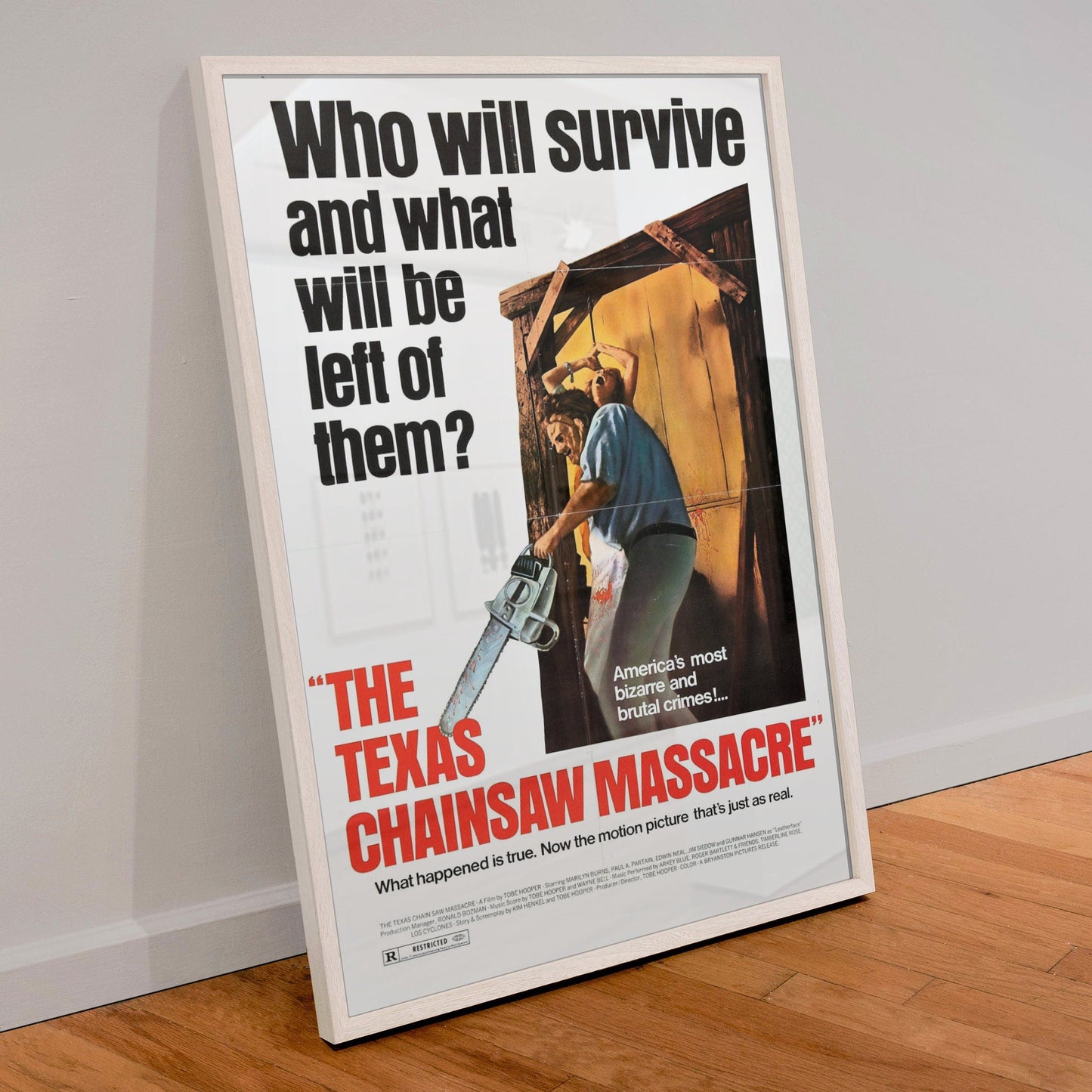 Texas Chainsaw Massacre, The -- 11" x 17" Deluxe Poster Art Print || Leatherface!