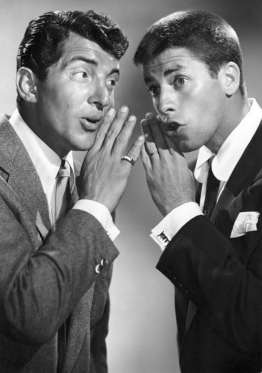 Dean Martin & Jerry Lewis -- 11" x 17" Deluxe Poster Art Print || Hey, Lady, Look!