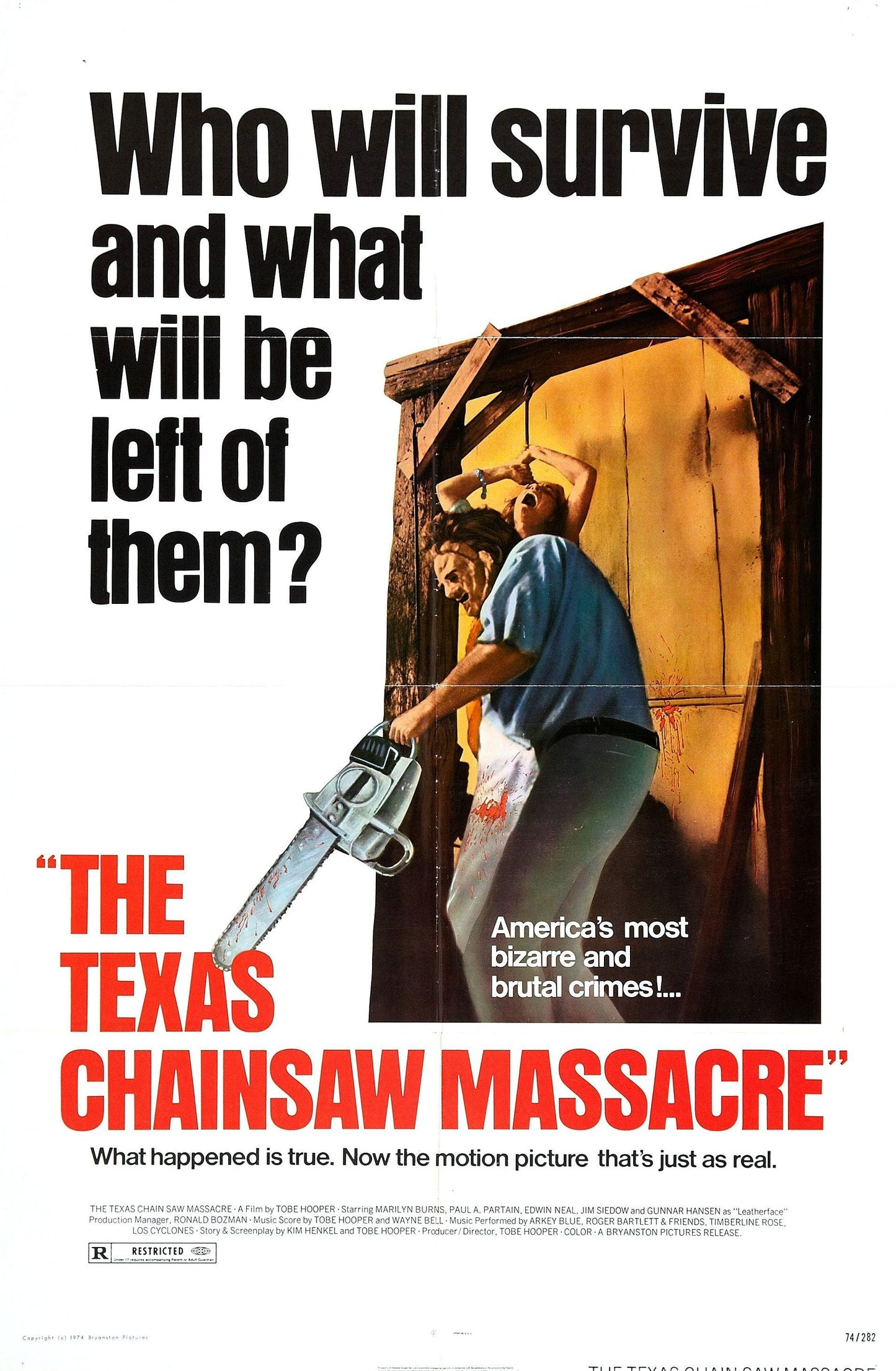 Texas Chainsaw Massacre, The -- 11" x 17" Deluxe Poster Art Print || Leatherface!