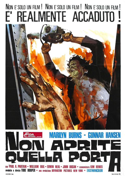 Texas Chain Saw Massacre -- 11" x 17" Deluxe Poster Art Print || Leatherface! His Roarin', Smokin' Chainsaw! Terrifying!