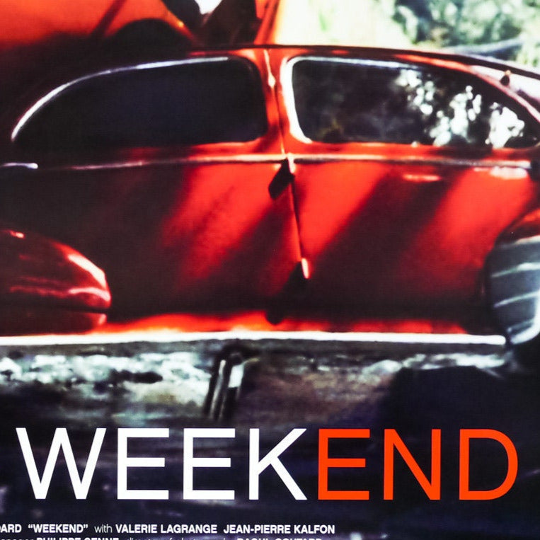 Weekend -- 11" x 17" Poster Art Print || Godard's Car Wreck Masterpieces!