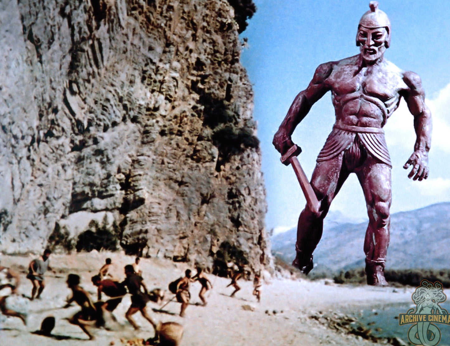 Jason & the Argonauts -- 8.5" x 11" Deluxe Art Print || Ray Harryhausen's Masterpiece Talos!