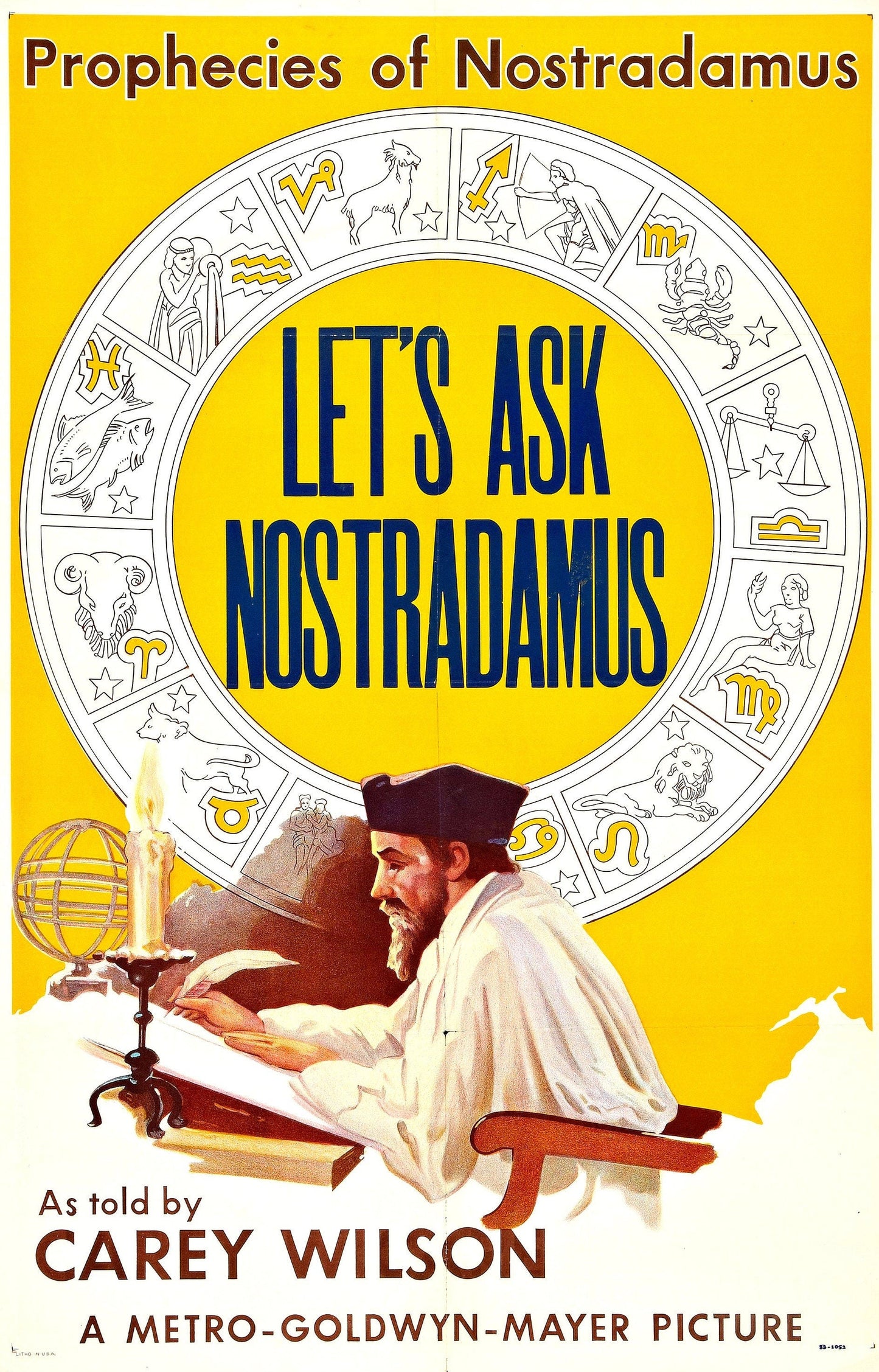 Let's Ask Nostradamus -- 11" x 17" Poster Art Print