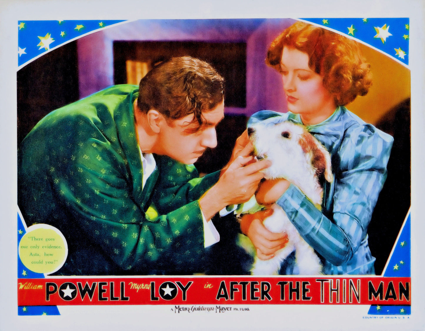 After the Thin Man -- Deluxe 8.5" x 11" Art Print | Nick! Nora! Asta! William Powell! Myrna Loy! The Thin Man Series!