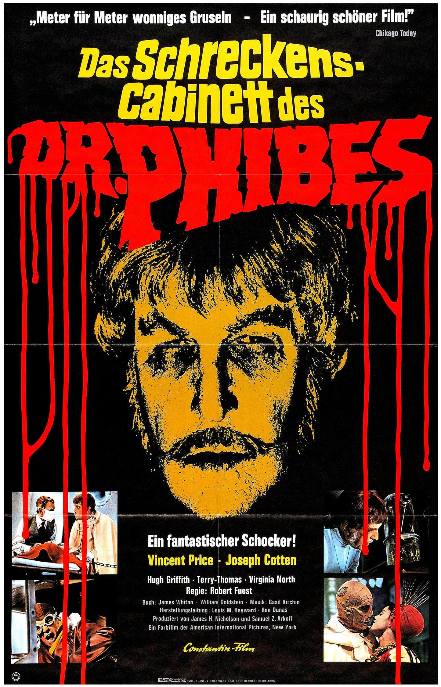 Abominable Dr. Phibes, The -- 11" x 17" Deluxe Poster Art Print