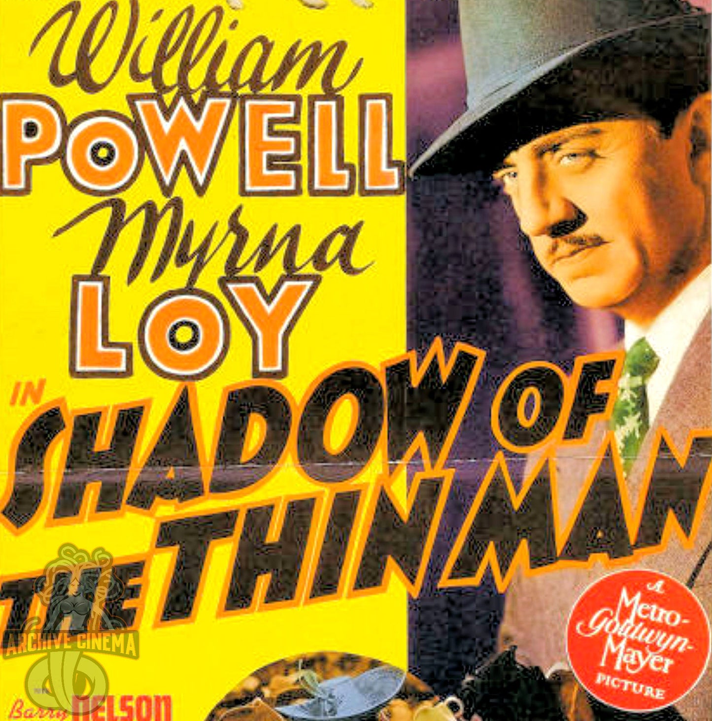 Shadow of the Thin Man --11" x 17" Deluxe Poster Art Print